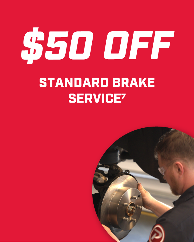 $50 Off Standard Brake Service with coupon7