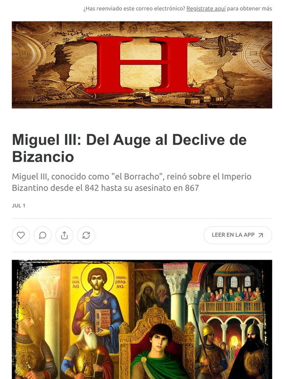 Revista de Historia: Miguel III: Del Auge al Declive de Bizancio | Milled