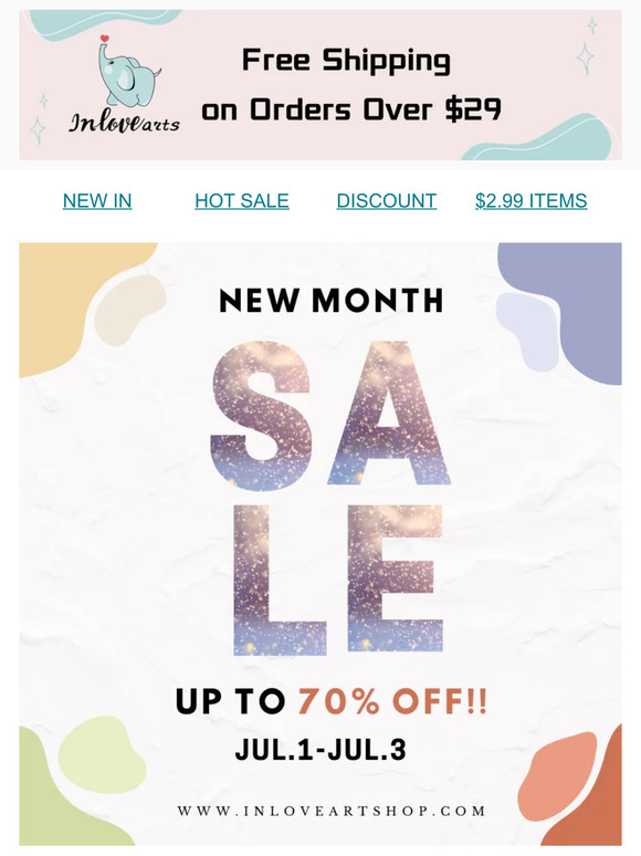 💥Welcome to the new month! Our big savings is starting😉