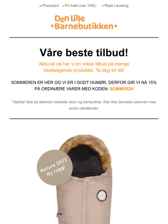 Våre beste tilbud & rabattkode!🤩