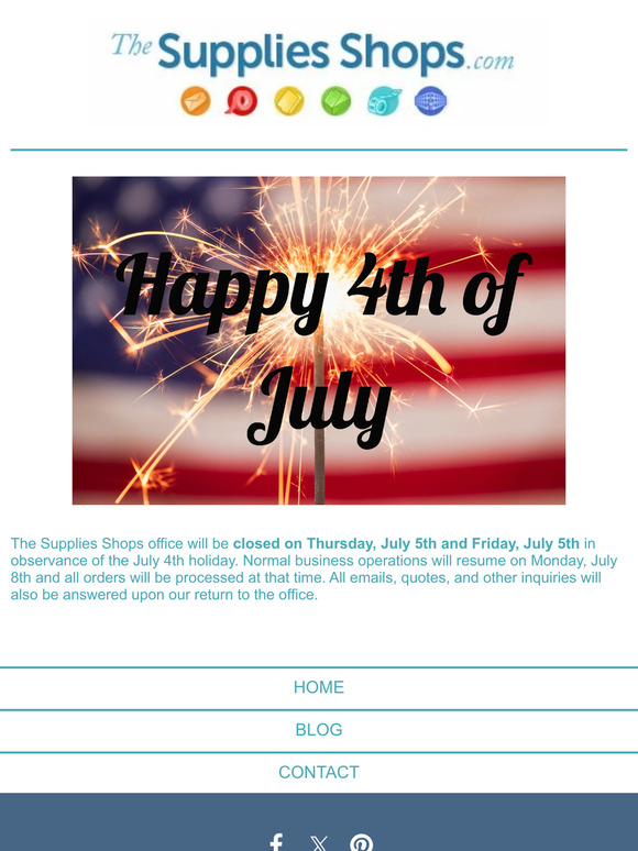July 4th Hours