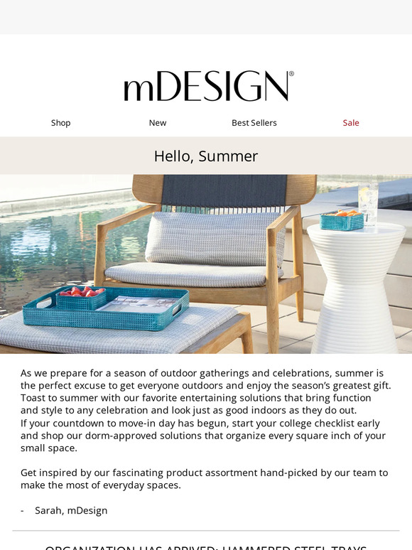 Dive into Summer with mDesign