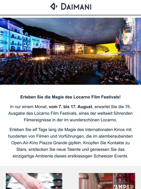 Countdown für Locarno: Begleiten Sie uns zu einem unvergesslichen Kinoerlebnis 🎥