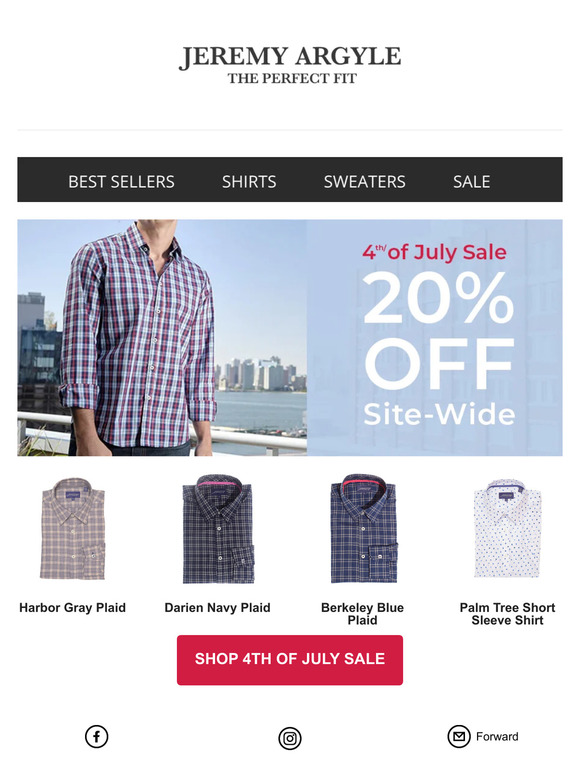 🎆 20% OFF 4th of July Sale