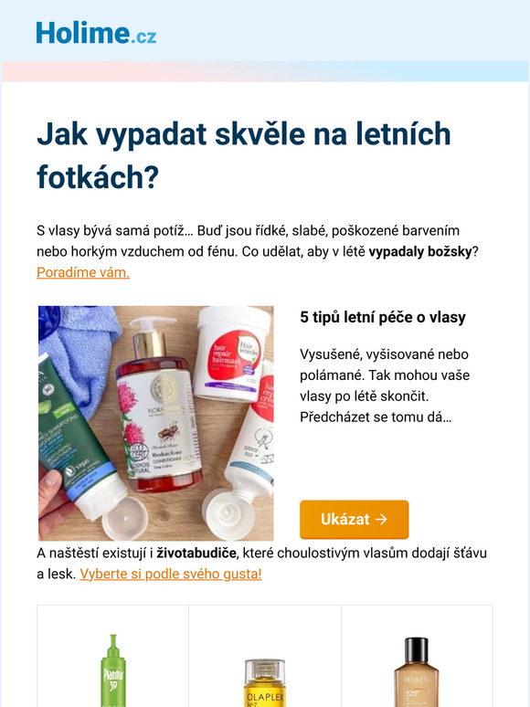 Vlasy řídké, slabé, poškozené? ☀️ Poradíme, jak vypadat skvěle na letních fotkách →