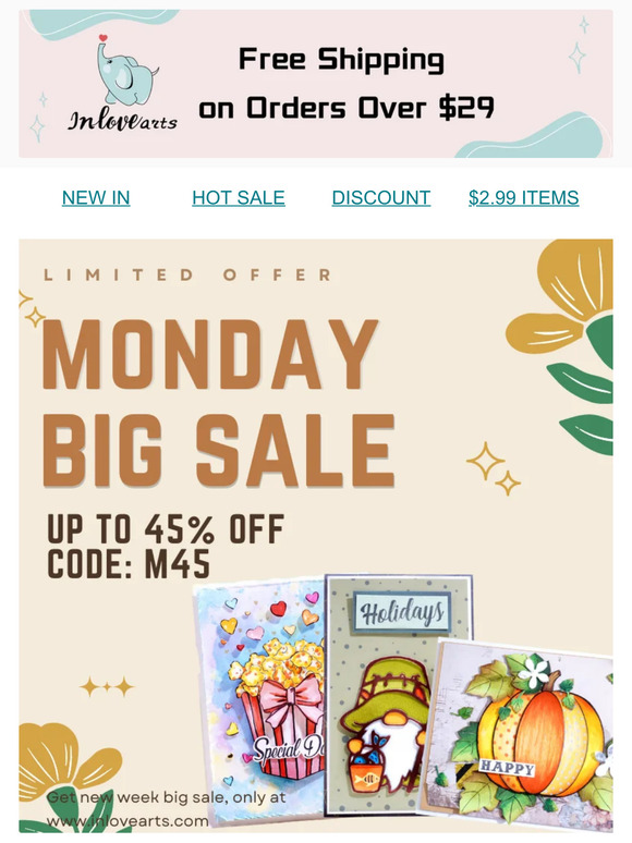 ✨Your 45% Coupon is Active! Celebrating time! 💥💥