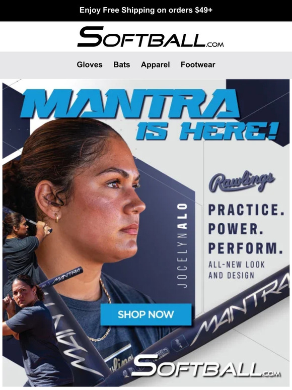 LIVE BY YOUR MANTRA The 2025 Rawlings Mantra Fastpitch