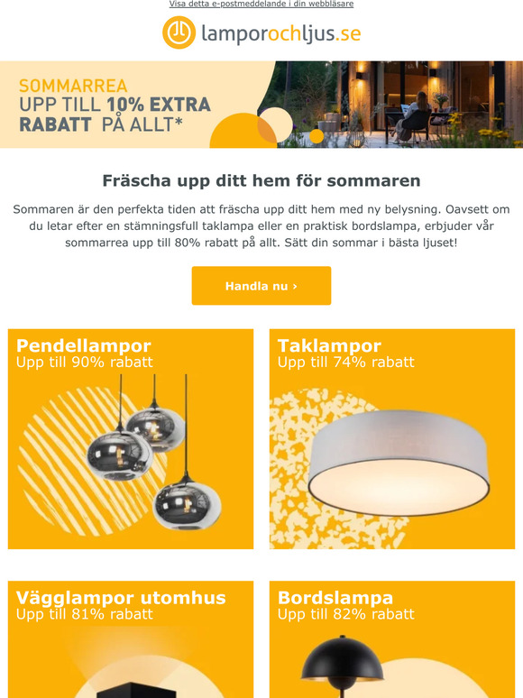 Superhöga sommarerbjudanden! ☀️
