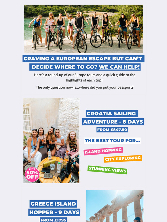 Europe is waiting...