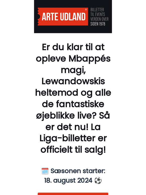 ⚽️ Scor stort! La Liga-billetter er nu til salg – Køb dine i dag! 🎟️"