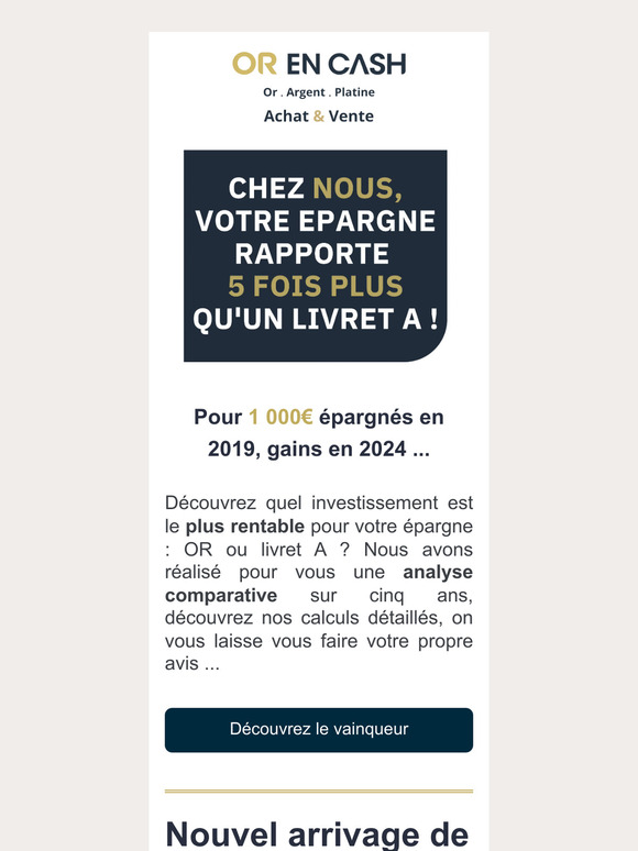 Gagnez 5 fois plus qu’un livret A, c'est ici !