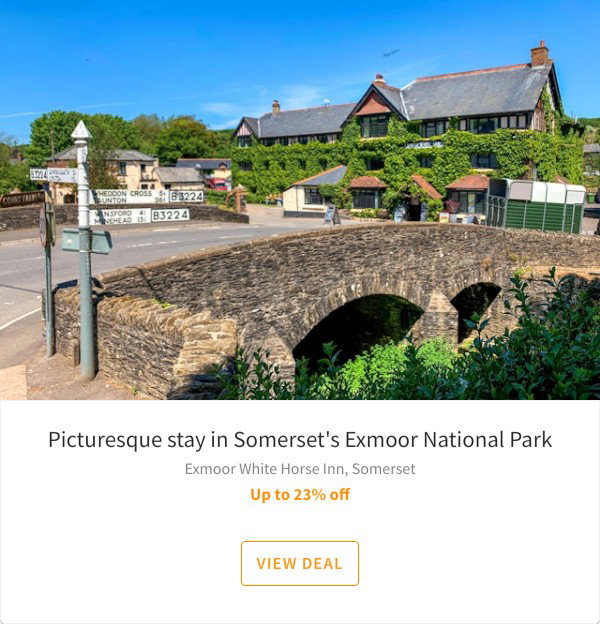 Picturesque stay in Somerset's Exmoor National Park