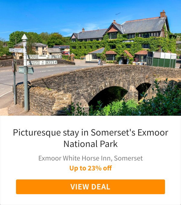 Picturesque stay in Somerset's Exmoor National Park