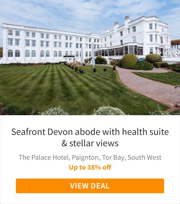 Seafront Devon abode with health suite &amp; stellar views