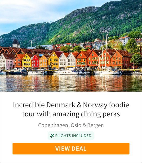 Incredible Denmark &amp; Norway foodie tour with amazing dining perks