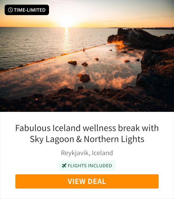 Fabulous Iceland wellness break with Sky Lagoon &amp; Northern Lights