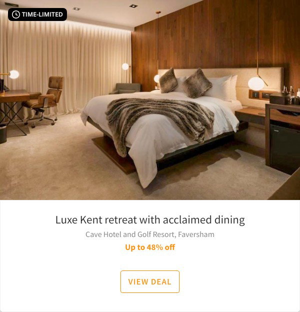 Luxe Kent retreat with acclaimed dining