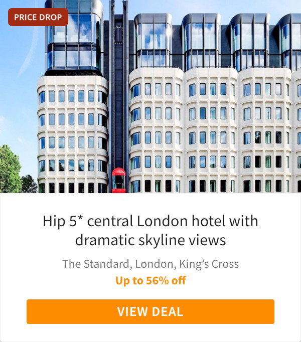 Hip 5* central London hotel with dramatic skyline views