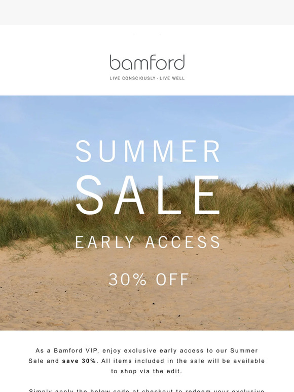 Exclusive Early Access | Ends Tonight