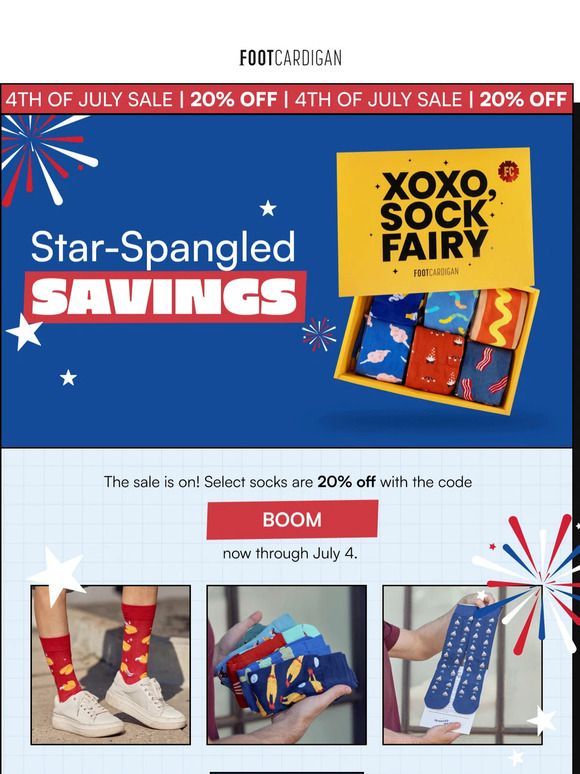 4th of July Sale - Cue the Fireworks 💥