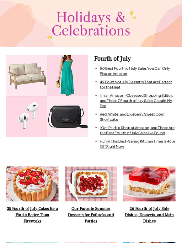 Better Homes and Gardens 50 Best Fourth of July Sales You Can Only