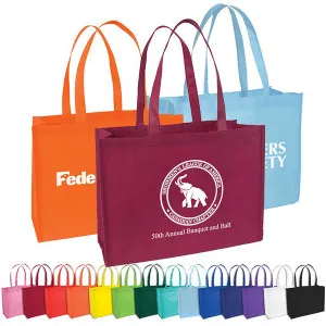 Image of Eco-Friendly Non-Woven Shopping Tote Bag - Medium Size
