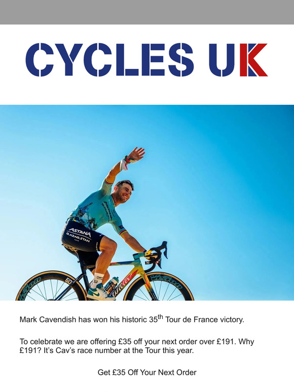 Cav Makes it 35!