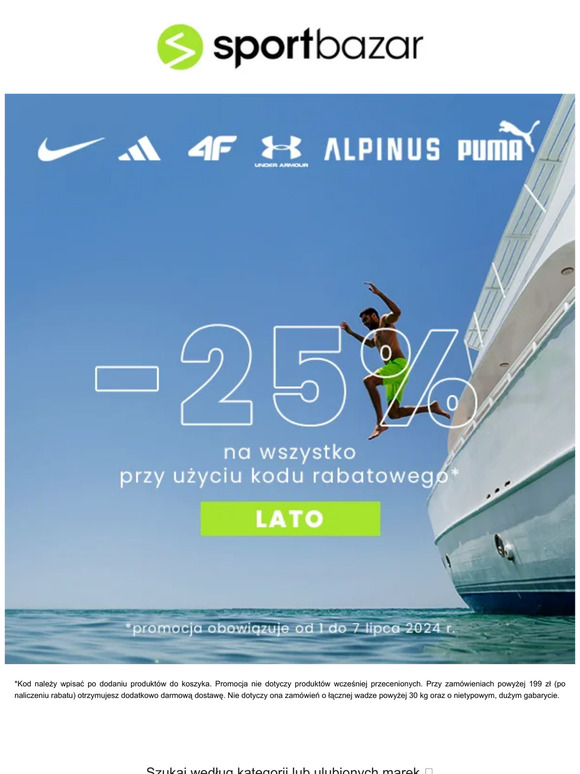 —, czeka ↓ 2 5 % z kodem: LATO