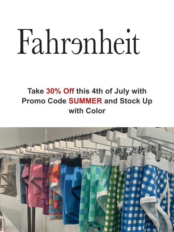 4th Of July Sale Starts Today- Save 30%