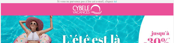 Vos vacances d'été à prix réduit !☀