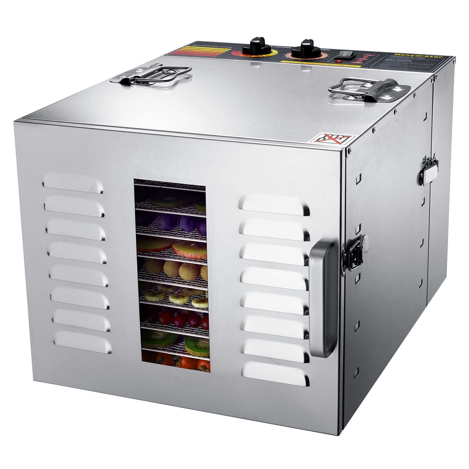 BioChef Premium 10 Tray Stainless Steel Food Dehydrator