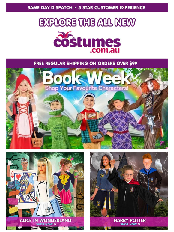 Massive Price Drops On Your Favourite Book Week Characters!