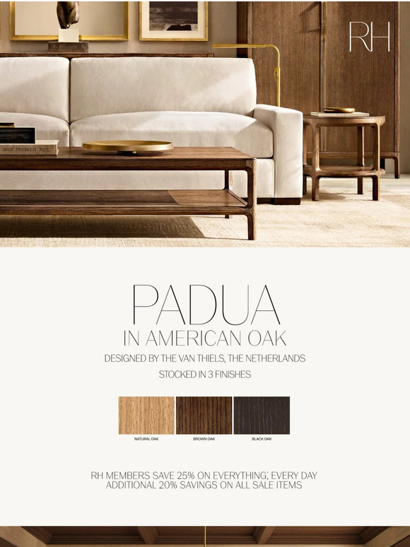 Restoration Hardware Email Newsletters Shop Sales, Discounts, and