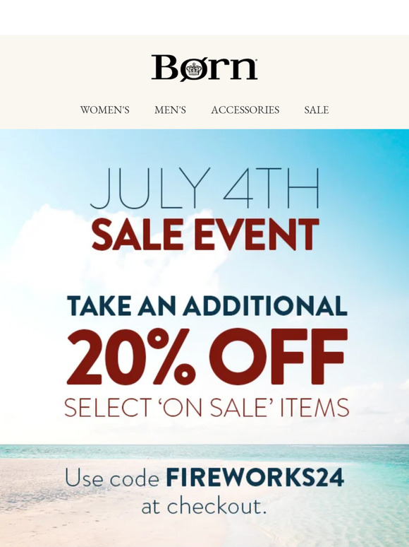 Born 🇺🇸 July 4th Sale!