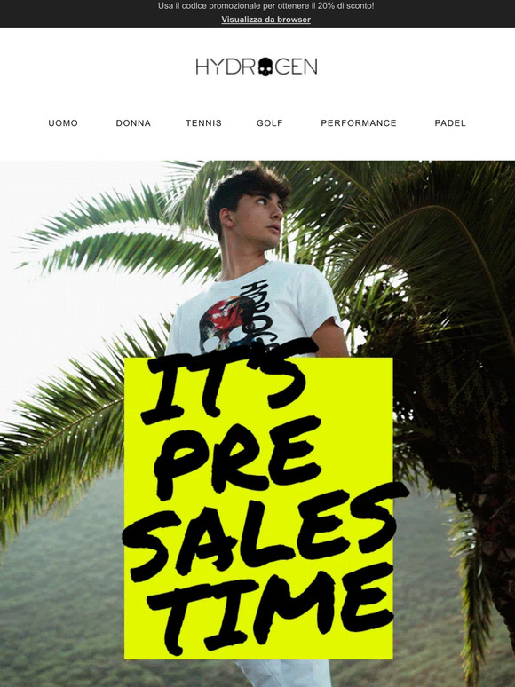 I Pre Sales continuano! Accedi al tuo sconto esclusivo.