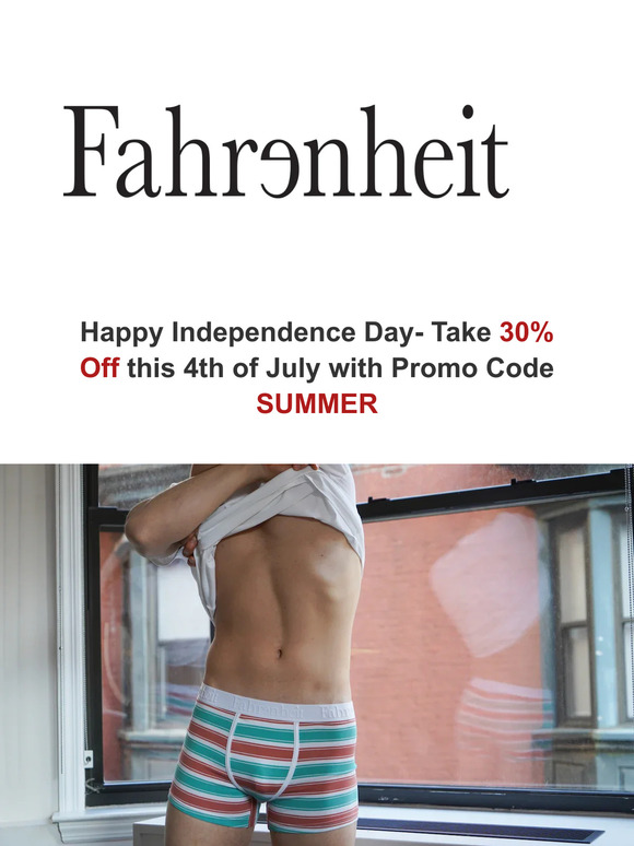 4th Of July Sale - Save 30%