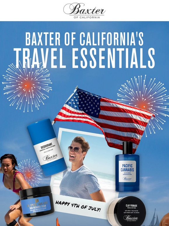 Baxter Of California Email Newsletters: Shop Sales, Discounts, and ...