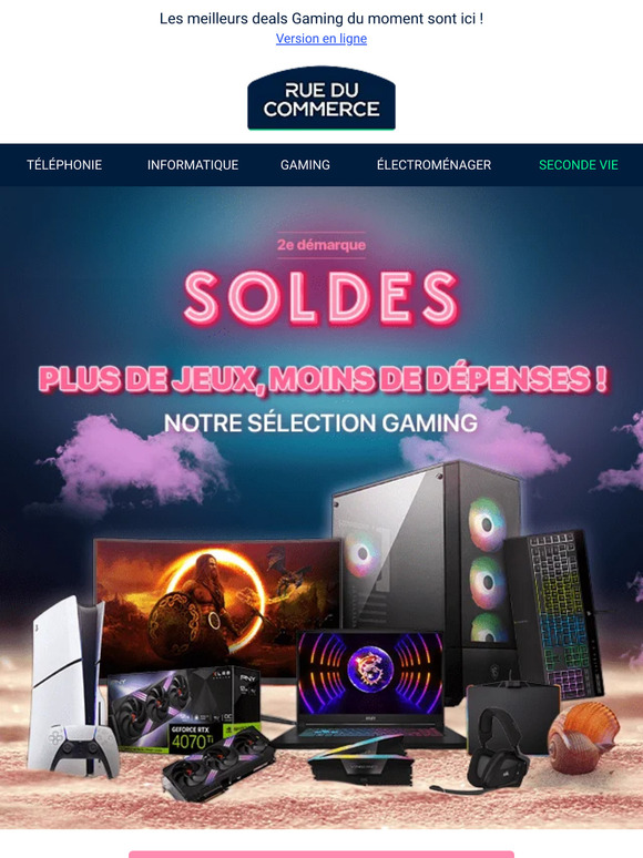 Plus de jeux, moins de dépenses ! 🔥