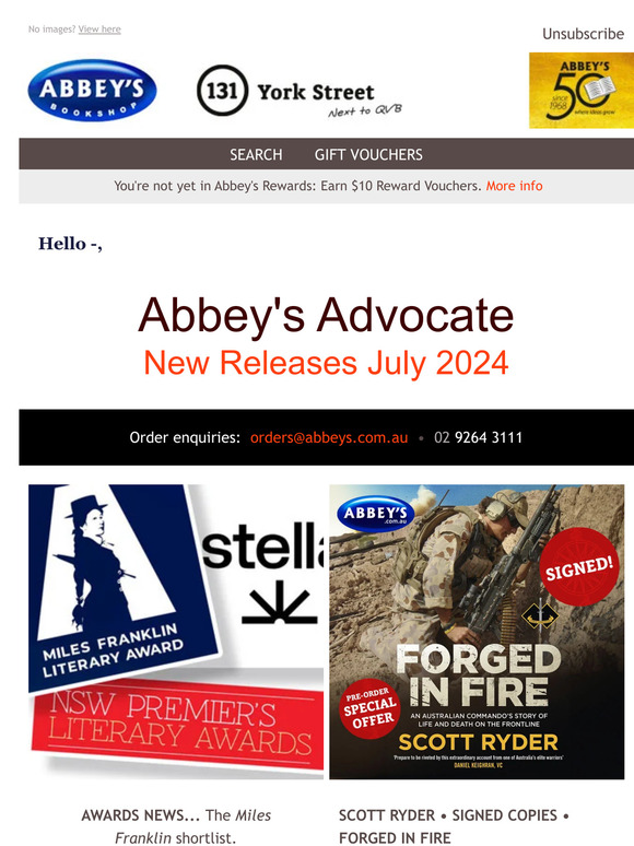 New Release Books • JULY 2024