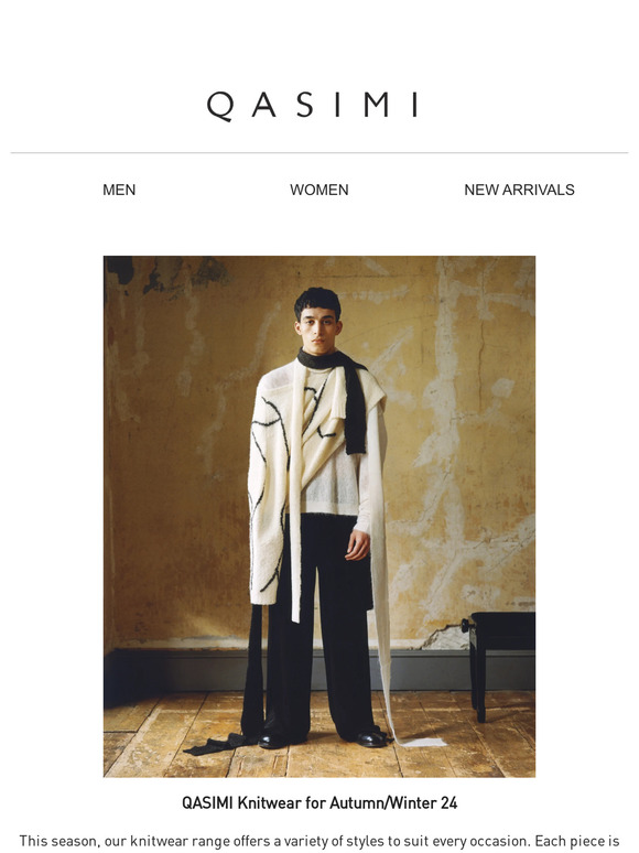 Debuting Today: QASIMI Knitwear