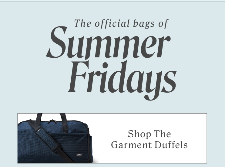 The Premium Garment Duffel