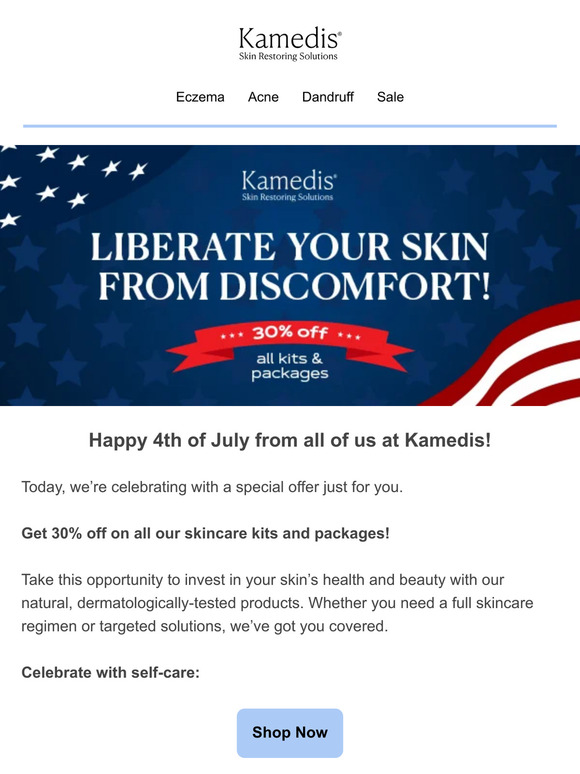 🥰Enjoy 30% Off on Kamedis Kits & Packages Today!
