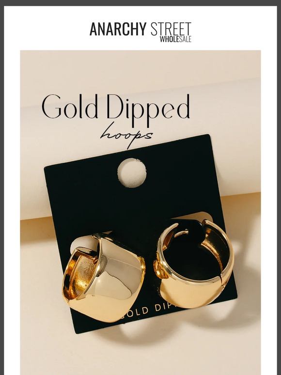 Gold Dipped Hoops And New Clover Arrivals 💛🍀