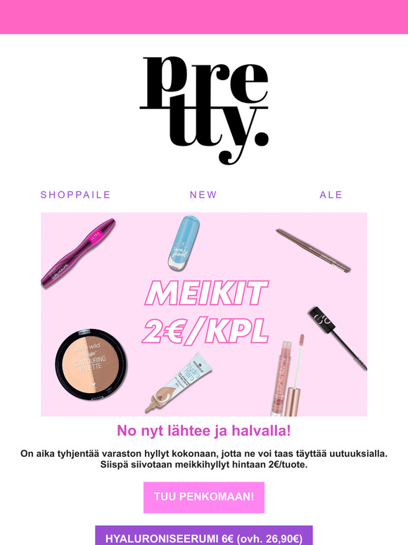 KAIKKI MEIKIT 2€ / KPL💕