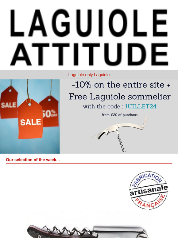 SALE! Laguiole the inseparable for summer