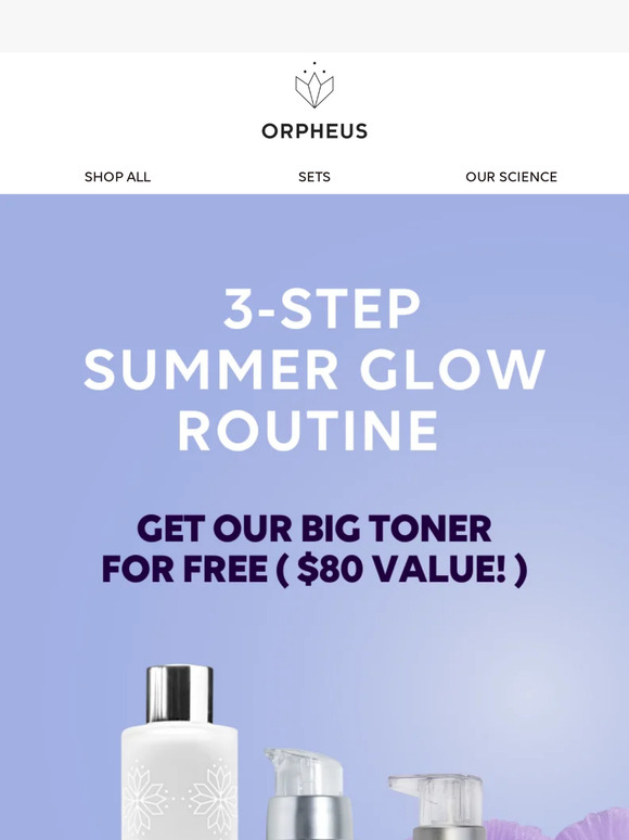 HAPPY SUMMER! Glowy skin deal inside 😉