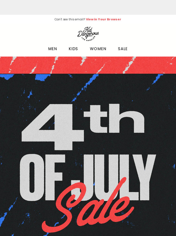 Fourth of July Sale Happening Now 🇺🇸 ⌛