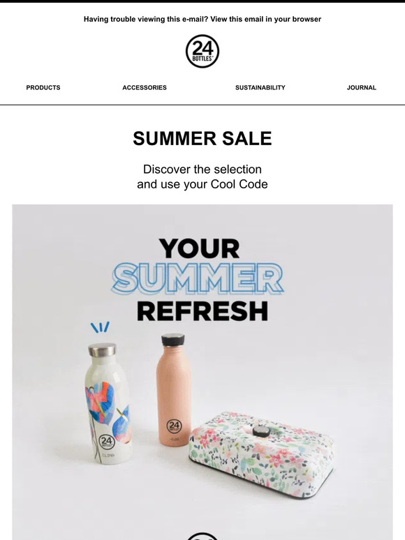 🔴 Summer Sale + Cool Code for you!