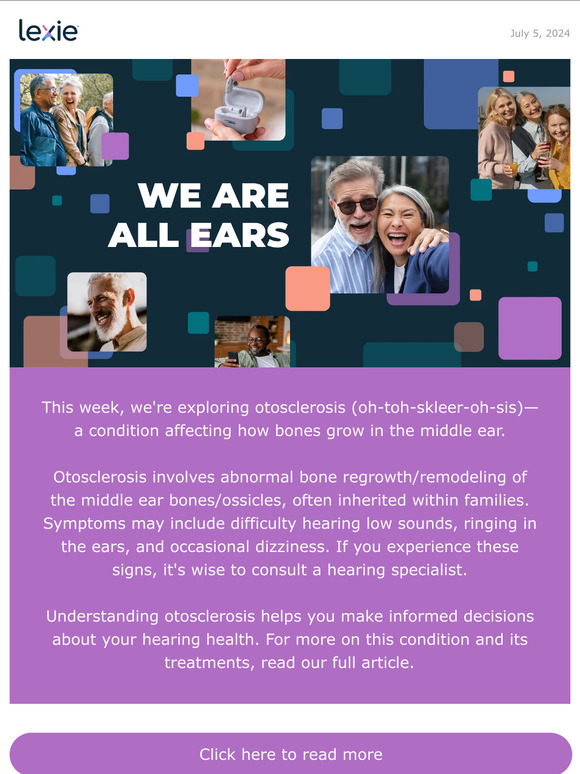 What is otosclerosis? | We’re all ears