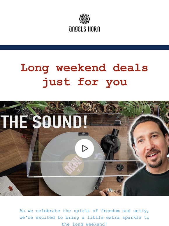 Long weekend gift just for you